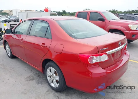 2011 Toyota Corolla Le from USA, damaged, VIN JTDBU4EE5B9152119